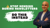How to build a better B2B newsletter for scientific companies